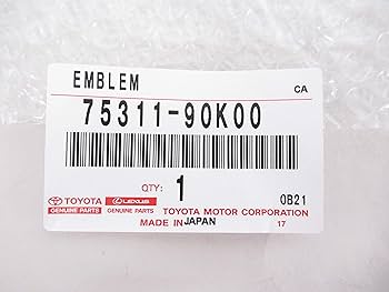 Amazon | OEM純正トヨタラジエーターグリルエンブレム 75311